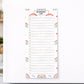 Magnetic Shopping List Pad, Magnetic Fridge Planner, Tear Off Shopping List, Kitchen Grocery List Pad, Meal Planning Pad