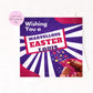 Personalised Easter Card, Funny Easter Card, Bold Easter Card, Custom Name Easter Card, Chocolate Easter Card, Unique Easter Greeting