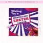 Personalised Easter Card, Funny Easter Card, Bold Easter Card, Custom Name Easter Card, Chocolate Easter Card, Unique Easter Greeting