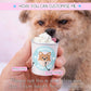 Personalised Dog Pup Cup Shot Glass – Custom Dog Name Cup, Puppuccino Cup, Dog Birthday Treat Cup, Dog Lover Gift, Pet Party Cup