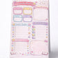 Reading Tracker Notepad A5 | Tear Off Book Log Planner | Chapter Tracker Wishlist | Book Lover Gift | Cute Stationery Pad