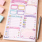 Reading Tracker Notepad A5 | Tear Off Book Log Planner | Chapter Tracker Wishlist | Book Lover Gift | Cute Stationery Pad