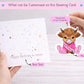 Personalised Highland Cow Birthday Card with Detachable Keepsake | Custom Card | Cute Cow Card Keepsake | Unique Keepsake Birthday Card