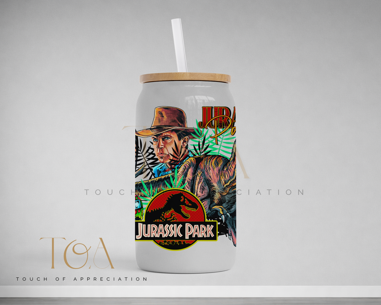 Jurassic Park Inspired 16oz Drinkware Tumbler