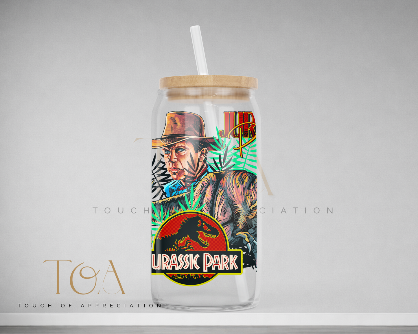 Jurassic Park Inspired 16oz Drinkware Tumbler