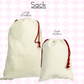 Personalised Christmas Sack – Special Delivery Linen Santa Gift Bag