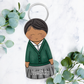 Personalised First Day of School Card & Keyring | Starting School Keepsake
