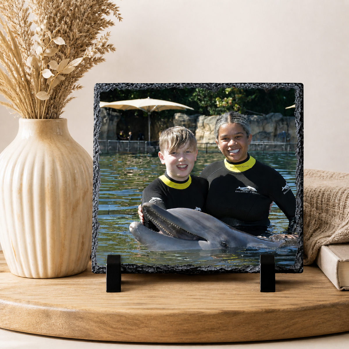 Personalised Photo Rock Slate – Custom Photo Keepsake