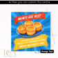 British Humour- Yorkshire Pudding Mothers Day Card