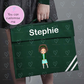 Personalised Book Bag | Character Dolly Book Bag | School book bag | Personalised Character bag | Primary School book bag