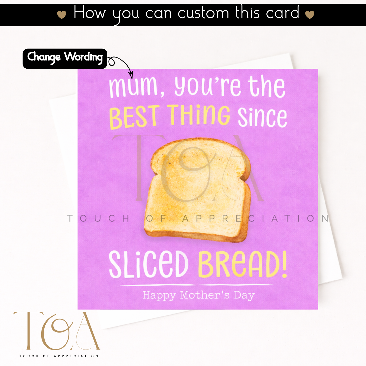 Best Thing Since Sliced Bread Greeting Card