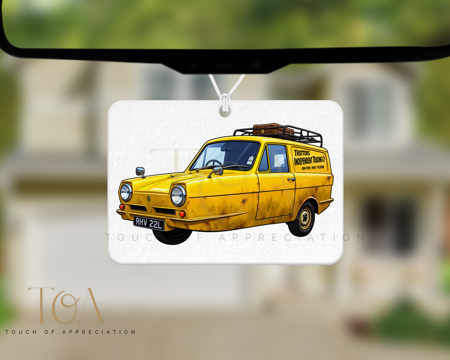 Only Fools and Horses Inspired Car Air Freshener – Trotters Van Gift